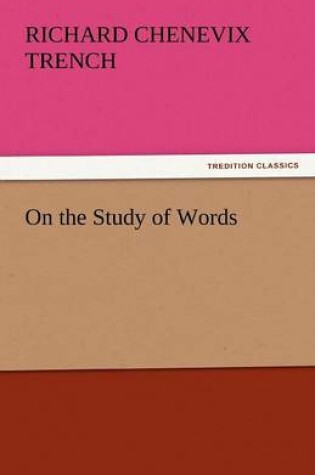 Cover of On the Study of Words