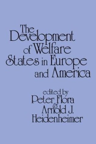 Cover of Development of Welfare States in Europe and America