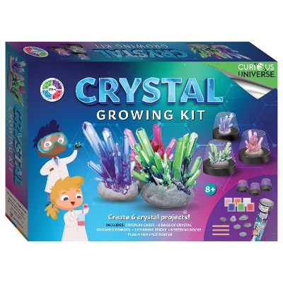 Book cover for Curious Universe Crystal Growing Kit