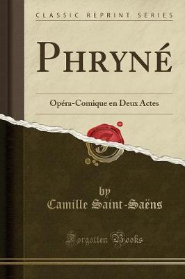 Book cover for Phryné