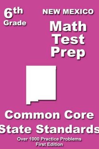 Cover of New Mexico 6th Grade Math Test Prep