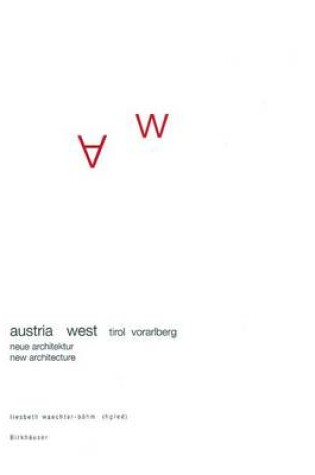 Cover of Austria West Tirol Vorarlberg