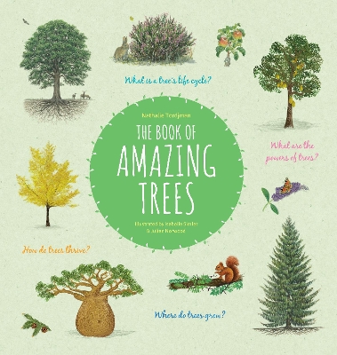 Book cover for The Book of Amazing Trees