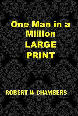 Book cover for One Man in a Million Large Print