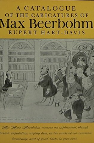 Cover of Hartdavis Hacb: Catalogue Caricatures Beerbohm