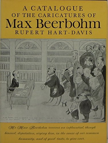 Book cover for Hartdavis Hacb: Catalogue Caricatures Beerbohm