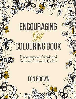 Book cover for Encouraging Gift Colouring Book