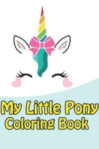 Cover of my little pony coloring book