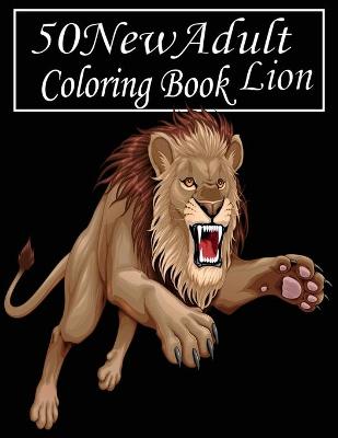 Book cover for 50 New Adult Coloring Book