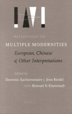 Book cover for Reflections on Multiple Modernities