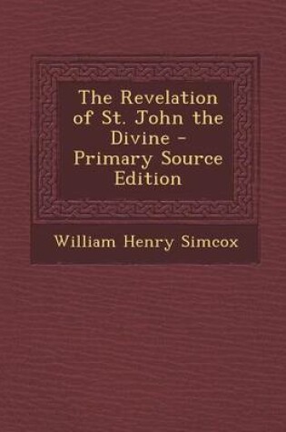 Cover of Revelation of St. John the Divine