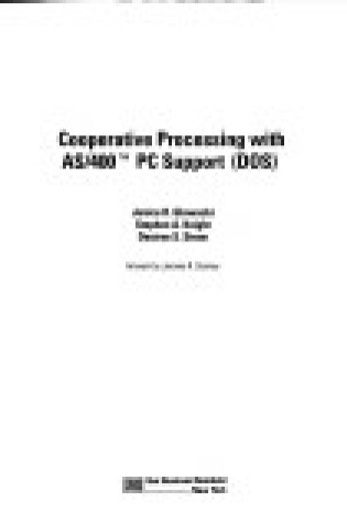 Cover of Cooperative Processing with AS/400 Personal Computer Support