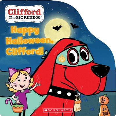 Book cover for Happy Halloween, Clifford!