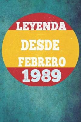 Book cover for Leyenda Desde Febrero 1989