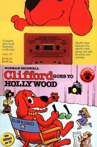 Cover of Clifford Goes to Hollywood Book & Cassette