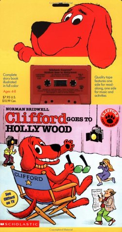 Book cover for Clifford Goes to Hollywood Book & Cassette