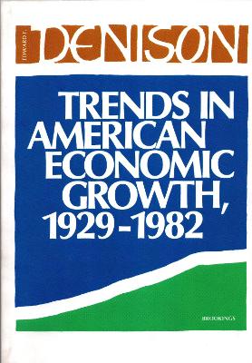 Book cover for Trends in American Economic Growth