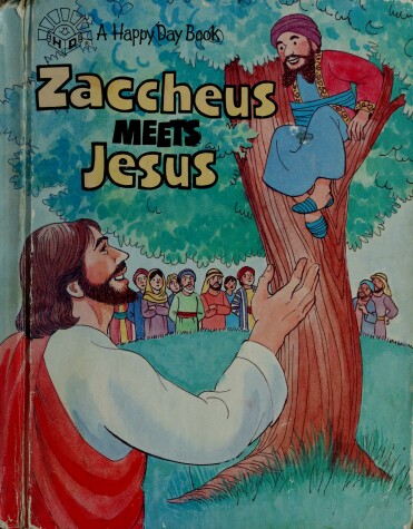 Book cover for Zaccheus Meets Jesus