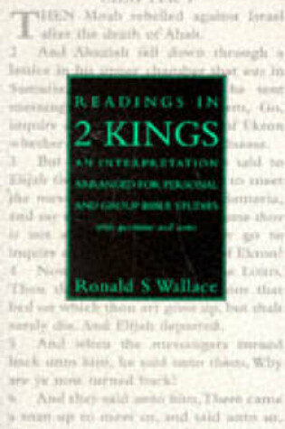 Cover of Readings in 2 Kings