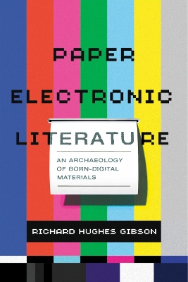 Book cover for Paper Electronic Literature