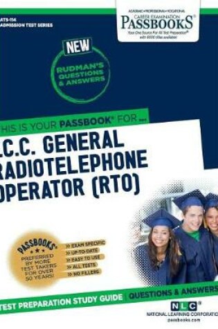 Cover of F.C.C. General Radiotelephone Operator (Rto) (Ats-114)