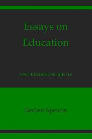 Cover of Essays on Education