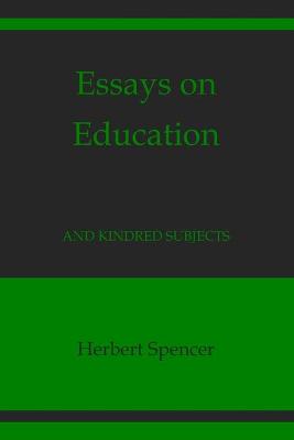 Book cover for Essays on Education