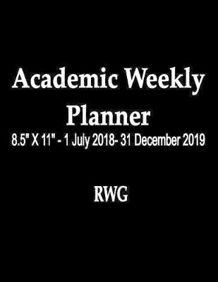 Book cover for Academic Weekly Planner