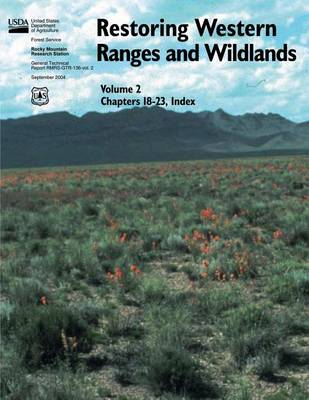 Book cover for Restoring Western Ranges and Wildlands (Volume 2, Chapters 18-23, Index)