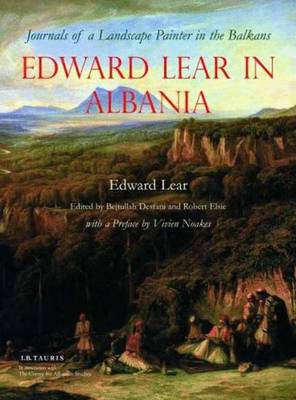 Book cover for Edward Lear in Albania