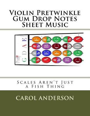 Book cover for Violin Pretwinkle Gum Drop Notes Sheet Music