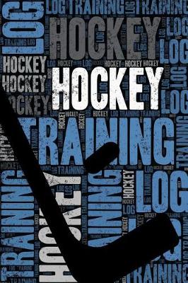 Book cover for Hockey Training Log and Diary