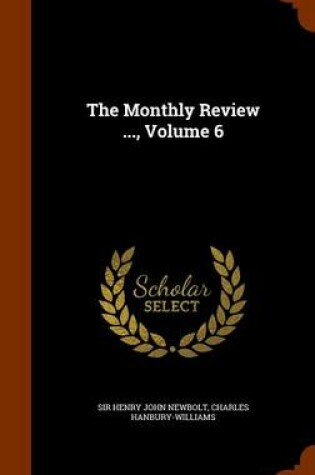 Cover of The Monthly Review ..., Volume 6