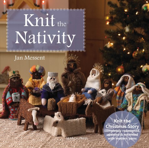 Book cover for Knit the Nativity