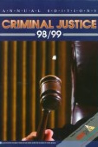 Cover of Criminal Justice 98/99