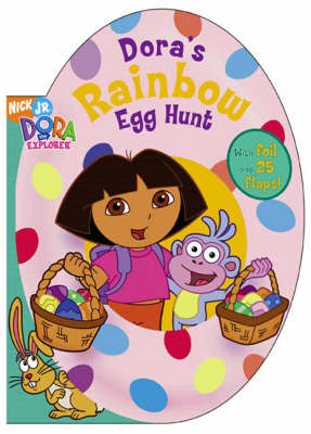 Book cover for Dora's Rainbow Egg Hunt