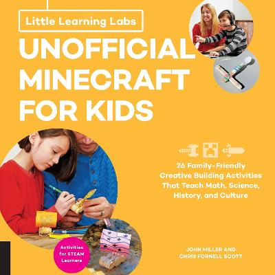 Cover of Little Learning Labs: Unofficial Minecraft for Kids, abridged paperback edition