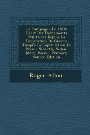 Cover of La Campagne de 1870