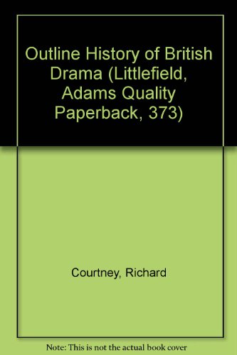Book cover for Outline History of British Drama