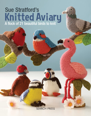 Book cover for Sue Stratford's Knitted Aviary