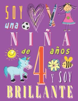 Book cover for Soy una niña de 4 años y soy brillante