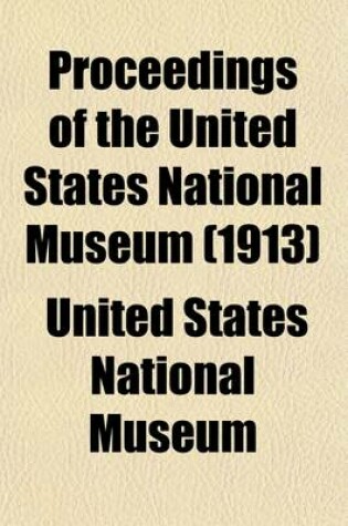 Cover of Proceedings of the United States National Museum Volume 43