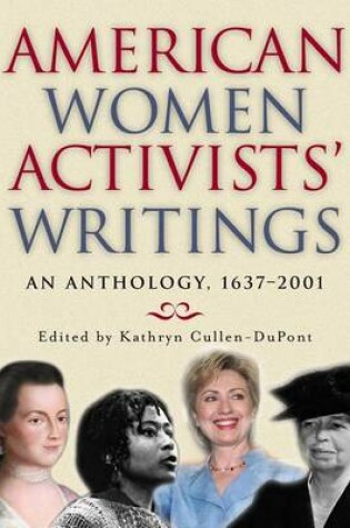 Cover of American Women Activists' Writings