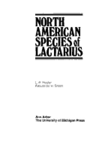 Cover of North American Species of Lactarius