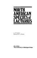 Book cover for North American Species of Lactarius