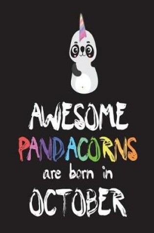 Cover of Awesome Pandacorns Are Born In October