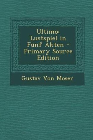 Cover of Ultimo