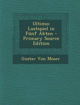 Book cover for Ultimo