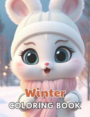 Book cover for Winter Coloring Book for Kids