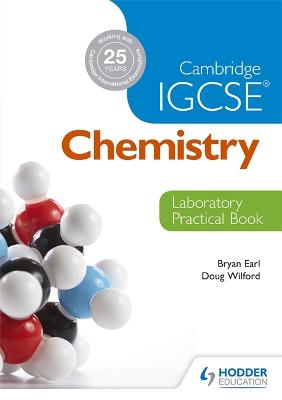 Book cover for Cambridge IGCSE Chemistry Laboratory Practical Book